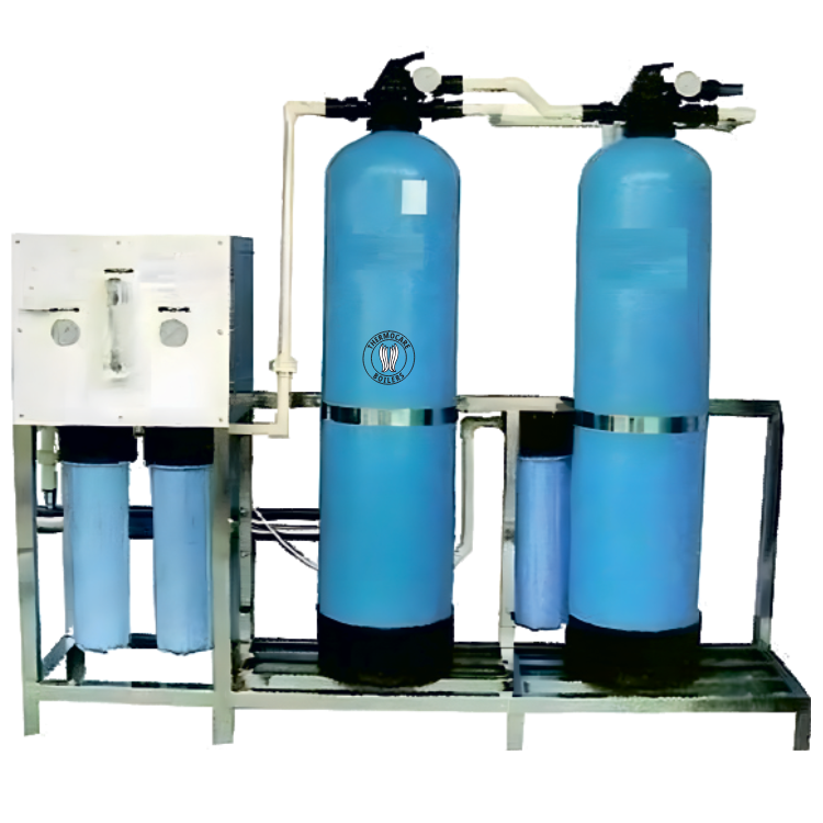 industrial water softener plant